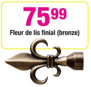 Fleur De Lis Finial(Bronze)