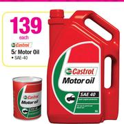 Castrol 5L Motor Oil-Each