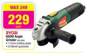 Ryobi 650W Angle Grinder-Each