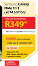 Samsung Galaxy Note 10.1 2014 Edition-On MTN 500MB Internet Package