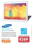 Samsung Galaxy Note 10.1 2014 Edition P6010-On My Gig 1