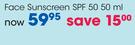 Clicks Face Sunscreen SPF 50-50ml
