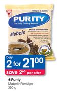 Purity Mabele Porridge-2 x 350gm