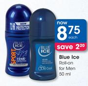 Blue Ice Roll-On For Men-50ml