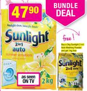 Sunlight 2-In 1 Auto Washing Powder-2kg 