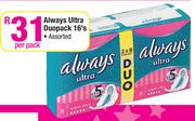Always Ultra Duopack-16's