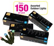 Assorted Outdoor Lights-Per Pack