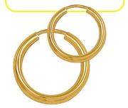 9ct Gold & Silver Single Earring Bonded-Each
