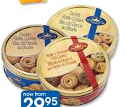 Danish Cookies-454g Per Tin