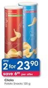 Clicks Potato Snacks-2 x 120g
