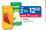 Clicks Juice-2 x 250ml