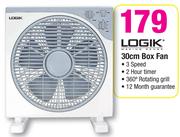 Logik 30Cm Box Fan