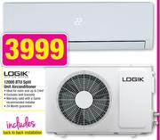 Logik 12000 BTU Split Unit Airconditioner