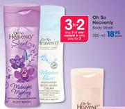 Oh So Heavenly Body Wash-200ml Each