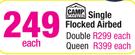 Camp Master Single Flocked Airbed Each