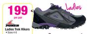 Power Ladies Trek Hikers Sizes 4-8-Per Pair
