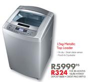 LG 15Kg Metallic Top Loader