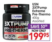 USN 3XTPump Extreme Pre-Thermo Assorted-400g