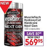 MuscleTech HydroxyCut Hardcore Next Gen-100 Capsules