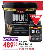 Biogen Bulk 45/150 Assorted-5kg + 1kg Free