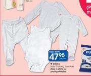 Clicks Baby Clothing Essentials-Per Pack
