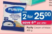 Purity Cream Of Maize-2x400g
