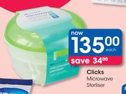 Clicks Microwave Sterliser-Each