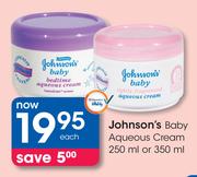 Johnson's Baby Aqueous Cream-250ml Or 325ml-Each