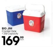 Big Jim Cooler Box 25Ltr Capacity-Each