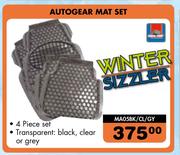 Autogear Mat Set MA05BK/ CL/ GY