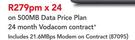 Acer ES1-531 Notebook-On 500MB Data Price Plan