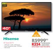 Hisense 40" Full HD Smart LED TV