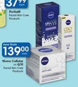 Nivea Cellular Or Q10 Facial Skin Care Products-Each