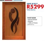 Pivot Door-1290 x 2115mm