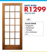 Swartland Glass Door-813 x 2032mm