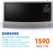 Samsung 32Ltr Electric Microwave Oven ME9114S1/XFA