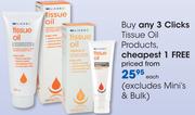 Clicks Tissue Oil Products-Each