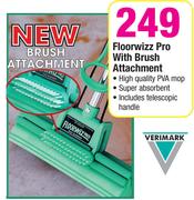 Floorwizz Pro With Brush Attachment