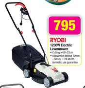 Ryobl 1200w Electric Lawnmower
