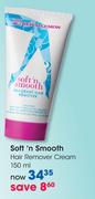 Soft'n Smooth Hair Remover Cream-150ml