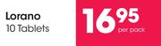 Lorano 10 Tablets-Per Pack