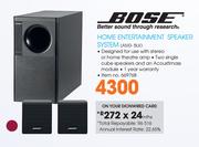 Bose Home Entertainment Speaker System AM3-BLK