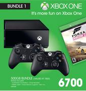 Xbox One 500GB Bundle-Valued At 7800