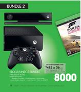 Xbox One 500GB Kinect Bundle-Valued At 8700