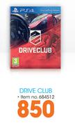 PS4 Drive Club