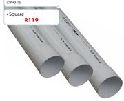 Downpipe 3m Square PVC-Each