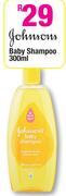 Johnsons Baby Shampoo-300ml
