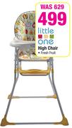 Little One High Chair Fresh Fruit