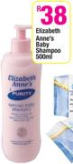 Elizabeth Anne's Baby Shampoo-500ml