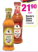 Nando's Sauce Assorted-250ml Each